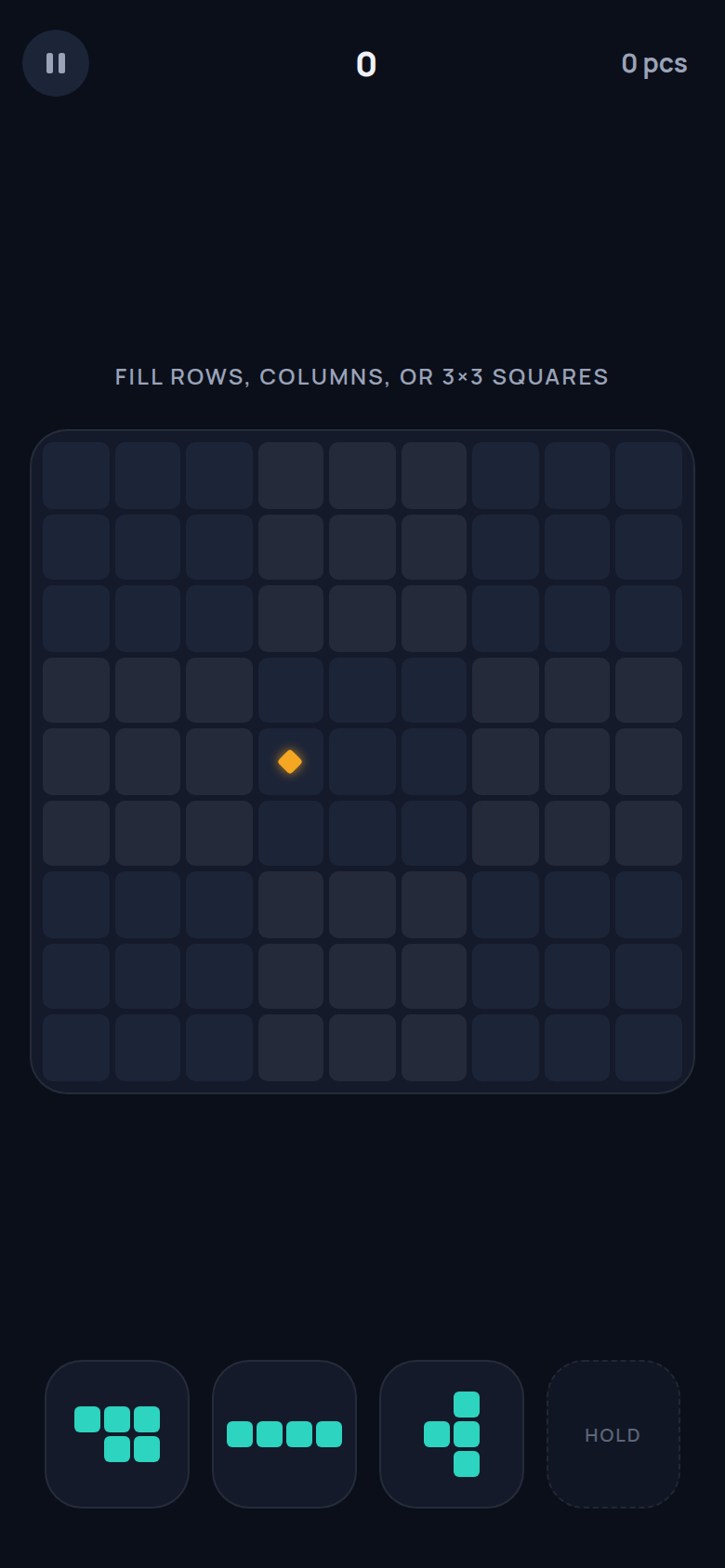 Block Fit gameplay on iPhone